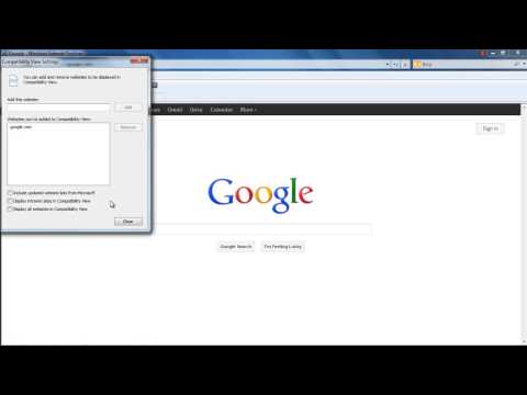 How to work with Internet Explorer Compatibility View How to work with Internet Explorer Compatibility View