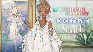 80 Gacha Pulls 🎀 Mysterious Gallery Event🌸SuitU Fashion Game