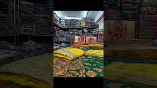 Surat Wholesale market | Pure Banarasi Resham \u0026 Cotton Saree Manufacturer Kesaria Textile Company