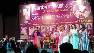 Alok Katdare & Mansi Sheth performing on Pardesia