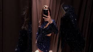 Sparkly New Years Eve Dress #zara #nye #holidaydress #dressinspo