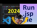 How to run JSP File in Visual Studio Code | Tomcat Apache Deploy JSP File and Setting | 2024