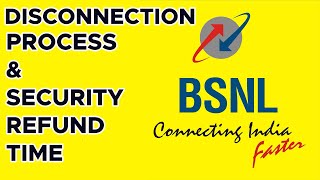 How to Disconnect BSNL Broadband Connection Online \u0026 Security Deposit Refund