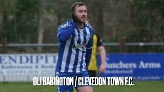 ON THE VOLLEY / Oli Babington Scores 40 yard Screamer for Non League Clevedon Town F.C.