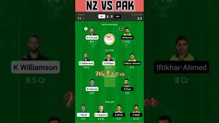NZ vs PAK dream11 team prediction today// Pak vs NZ dream11 team