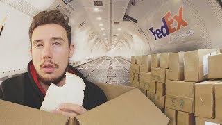 I Mailed Myself in a Box (HUMAN MAIL CHALLENGE)