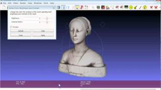 MeshLab Basics: Preview and Help