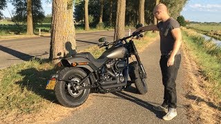 2018 Fat Bob 114 V\u0026H Short Shots Exhaust Sound Demonstration