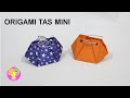 Cara Membuat Tas Mini dari Kertas Origami | Kerajinan Tangan Origami