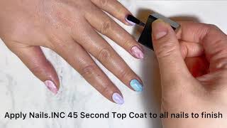 Nails.INC You're So Marbellous marble-effect nail toppers