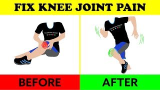 The 7 moves to treat knee joint pain - naturally, no equipment!
