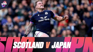 Scotland v Japan | Match Highlights | Autumn Nations Series