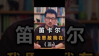 笛卡尔：我思故我在（三）