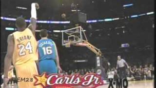 Los Angeles Lakers vs New Orleans Hornets 4/11/2008 -- Kobe Bryant 29 Points