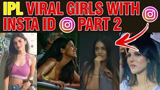 IPL girls | ipl mystery girl | ipl cameraman girl | ipl viral girl | 5 Mystry Girls of IPL | Part-2