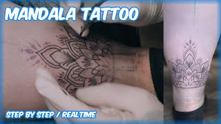 Mandala Tattoo, Step by Step, Realtime