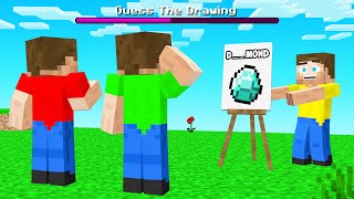 GUESS WHAT I'M DRAWING To WIN! (Minecraft)