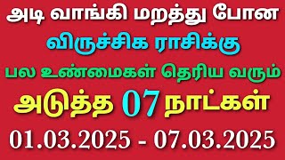 viruchigam rasi weekly horoscope | this week viruchiga rasi horoscope | weekly rasi palan viruchigam