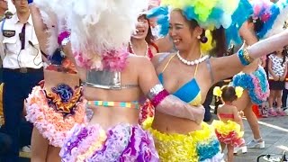 みんな楽しそう☆  神戸サンバチーム  第46回神戸まつり 2016　SAMBA CARNIVAL (サンバカーニバル)