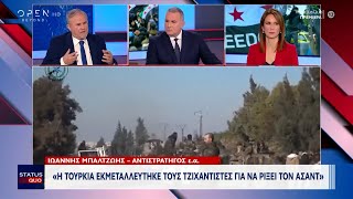 Ιωάννης Μπαλτζώης: «Η Τουρκία εκμεταλλεύτηκε τους Τζιχαντιστές για να ρίξει τον Άσαντ» | Ethnos