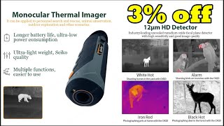 CM20 Thermal Imager for Hunting Infrared Monocular Outdoor Handheld Thermal Imaging Camera