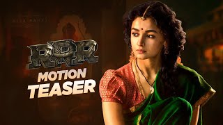 RRR | Alia Bhatt as Sita First Look Motion Teaser | #RRRMovie | Ram Charan | Manstars