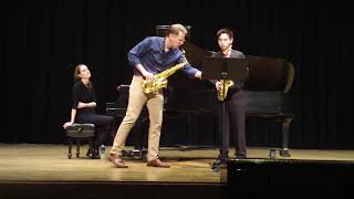 Timothy McAllister Masterclass, Andy Hall Saxophone Studio