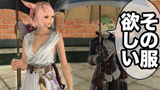 【FF14】この衣装欲しい！オシャレ装備を調べて作ってみたけど…また悲惨な結末