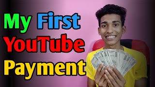 My First Youtube Earnings |1st payment from youtube | Youtuber Income On 1000 views