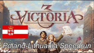 Victoria 3 Poland-Lithuania Speedrun RTA NS5 29:05.78