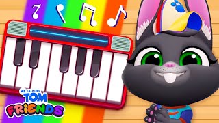 🎹🎶 Spend the day with Becca! NEW My Talking Tom Friends Gameplay