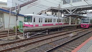 新京成電鉄8800形8802F　京成津田沼駅6番線発車　20241219 091134