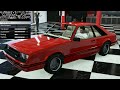 GTA 5 - DLC Vehicle Customization - Vapid Dominator FX (Fox Body Mustang)