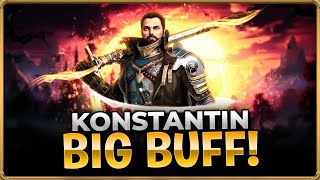 He SMACKS... Konstantin Got Buffed But Is It Enough??  Raid: Shadow Legends (Test Server)