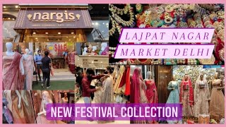 Lajpat Nagar Central Market Delhi / Tour + Shopping Haul latest Festival Collaboration 2021 October