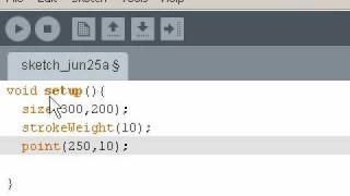 Processing: Basic Shapes part 1