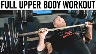 Full Upper Body Workout | How I'm Feeling \u0026 What I'm Eating