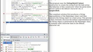 IIITD Secure Coding JAVA Rule: STR03-J