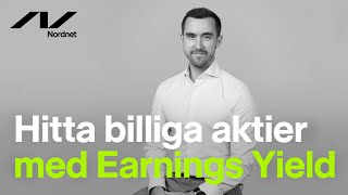 Hitta billiga aktier med Earnings Yield (inverterat PE-tal)