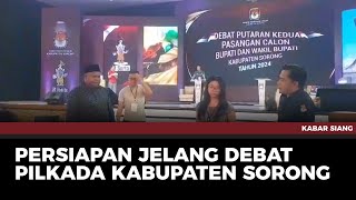 Persiapan Debat Pilkada Kedua Bupati Sorong | Kabar Siang tvOne