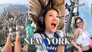 New York: my DREAM COME TRUE, 25th birthday🎉, exploring the city😳, helicopter ride, shopping, eating