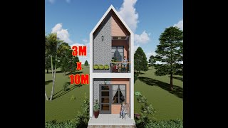 #NhaNho365 | Nhà Nhỏ Hạnh Phúc To 3Mx10M. Small House Big Living 3Mx10M