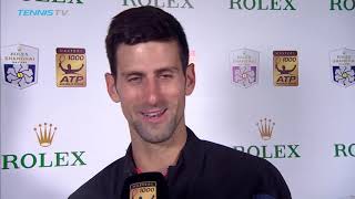 Djokovic Reflects On Zverev Victory In Shanghai 2018