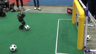 【IRC2016】Humanoid Robot Sports自律部門:サッカー01