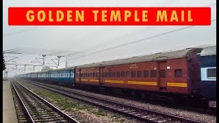 MASSIVE OFFLINK - GOLDEN TEMPLE MAIL  WITH A DIESEL LOCOMOTIVE | Indian Railways