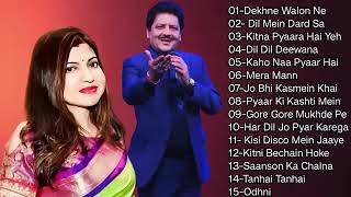 Best Of Alka Yagnik and Udit Narayan Song/Bollywood/Evergreen 90's Songs