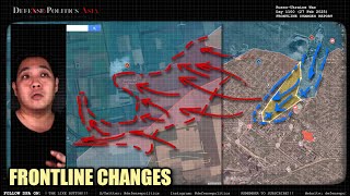 [ Ukraine Frontline Changes ] UKRAINE YOLO INTO TORETSK~!! Defense line gone at V.Novosilka Front...