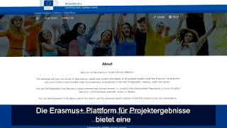 Europäische Kommission: Erasmus+ Tutorial