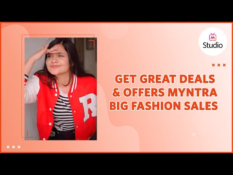 Obtenga grandes ofertas en moda en Myntra Big Fashion Festival #Shorts