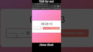 Build a Beautiful Alarm Clock with HTML, CSS, & JavaScript! ⏰ | Coding Tutorial